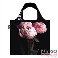 Briony fekete / virágos bevásárló táska sb043-peoines