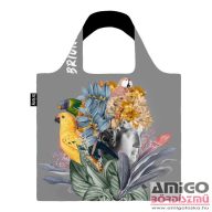   Briony szürke / szobor / színes madaras bevásárló táska sb0sb002-statue birds