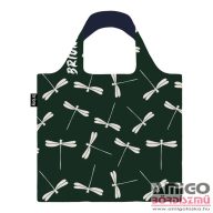   Briony sötétzöld / szitakötős bevásárló táska sb005-green dragonfy