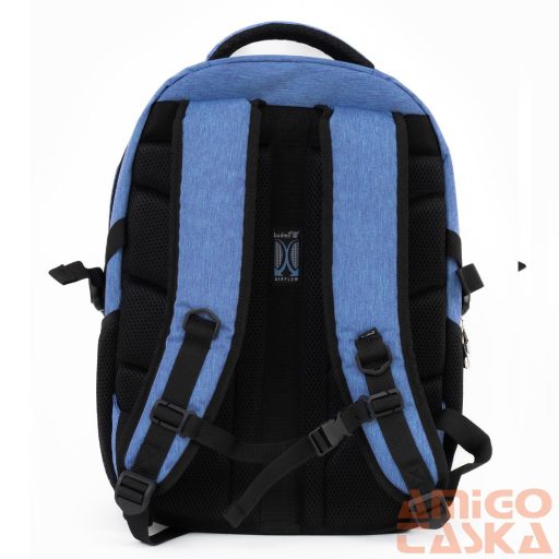 Budmil kék / fekete textil hátizsák 10110149/s83