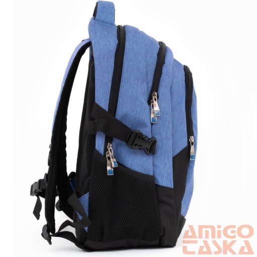 Budmil kék / fekete textil hátizsák 10110149/s83