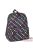 Budmil színes kockás / fekete textil hátizsák 10110261/s2