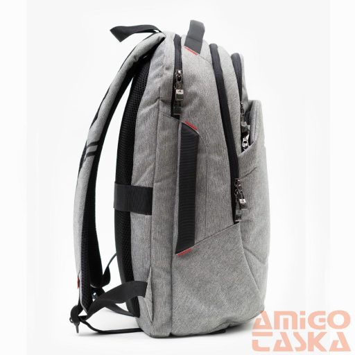 Budmil szürke / fekete textil hátizsák 10110262/s1
