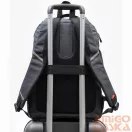 Budmil sötétszürke / fekete textil hátizsák 10110262/s2