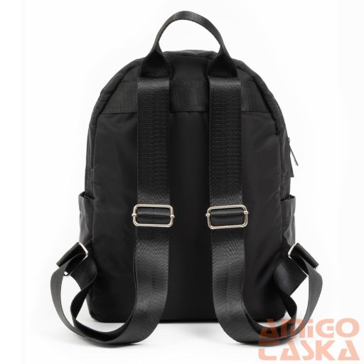 Budmil fekete kicsi textil hátizsák 10170072/s2