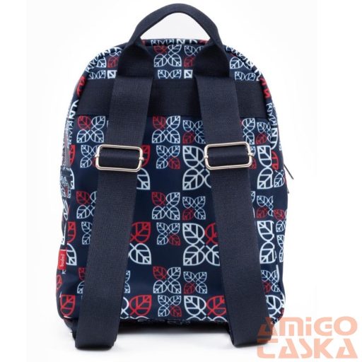 Budmil sötétkék / mintás kicsi textil hátizsák 10170074/s2