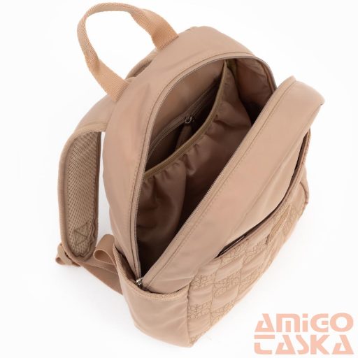 Budmil bézs kicsi textil hátizsák 10170075/s1
