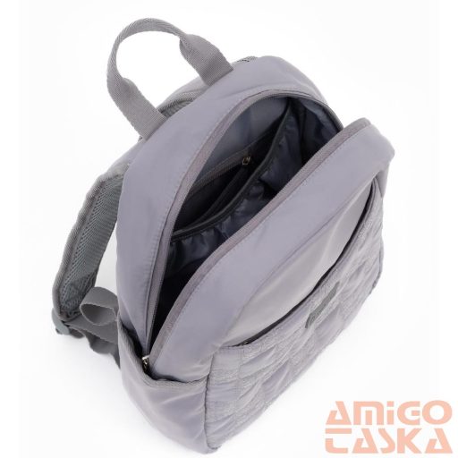 Budmil szürke kicsi textil hátizsák 10170075/s2