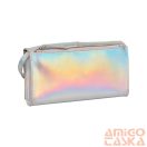 Burkely ezüst hologramos kicsi bőr női válltáska / pénztárca 1000859.29.68