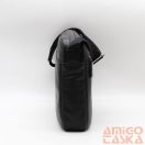 Calderón fekete bőr irattartó válltáska cd1008