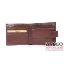 Cefiro barna patentos férfi bőr pénztárca a329-209-15