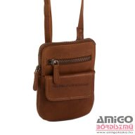   Chesterfield konyak barna bőr mini férfi válltáska c48.182531