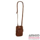 Chesterfield konyak barna bőr mini férfi válltáska c48.182531