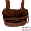 Chesterfield konyak barna bőr mini férfi válltáska c48.182531