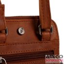 Chesterfield konyak barna bőr mini férfi válltáska c48.182531