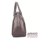 Chiara bronz / mintás rostbőr női kézi / válltáska k7026g-bis malaga