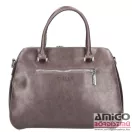 Chiara bronz / mintás rostbőr női kézi / válltáska k7026g-bis malaga