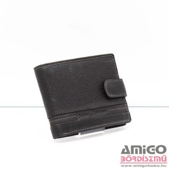   Corvo bianco fekete patentos férfi bőr pénztárca cvl1002/t