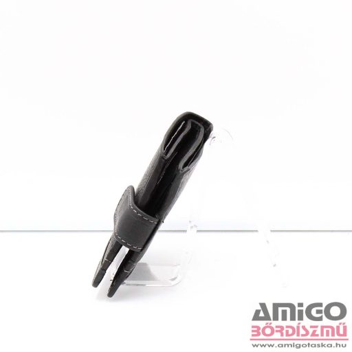 Corvo bianco fekete patentos férfi bőr pénztárca cvl1002/t