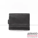 Corvo bianco fekete patentos férfi bőr pénztárca cvl1002/t