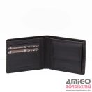 Corvo bianco fekete férfi bőr pénztárca sfc1002