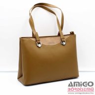 David jones khaki műbőr női válltáska 6647-2