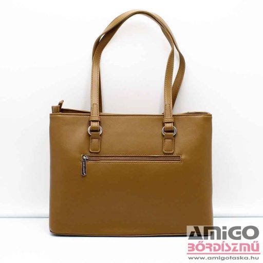 David jones khaki műbőr női válltáska 6647-2