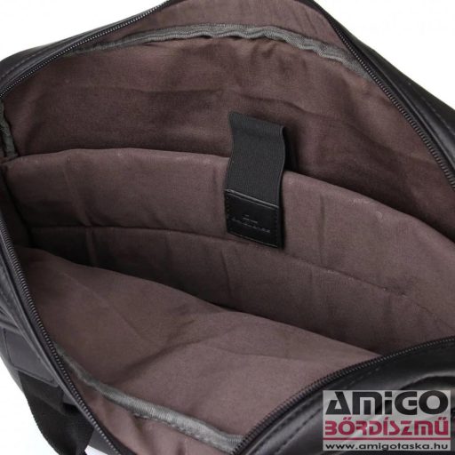David jones fekete műbőr irattartós laptoptáska 694407