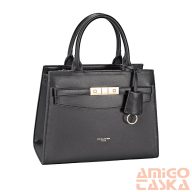 David jones fekete műbőr női kézi / válltáska cm7348-1