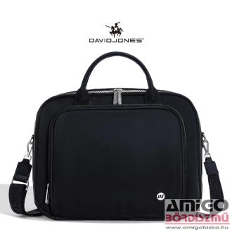 David jones fekete textil laptop táska cm7275