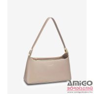   David jones sötét bézs műbőr női kézi / válltáska cm7379