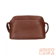   David jones konyakbarna kicsi műbőr női válltáska cm8644