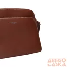 David jones konyakbarna kicsi műbőr női válltáska cm8644