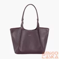   David jones sötétbarna műbőr női kézi / válltáska cm8693