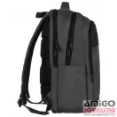 David jones szürke / fekete textil hátizsák pc-045