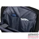 David jones fekete textil hátizsák pc-048