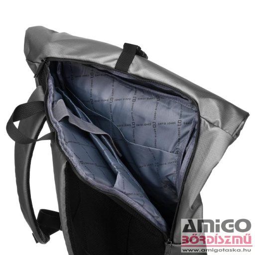 David jones szürke textil hátizsák pc-048