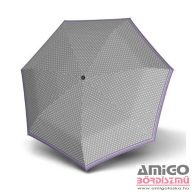 Derby világosszürke / csillagos automata esernyő 744165ps