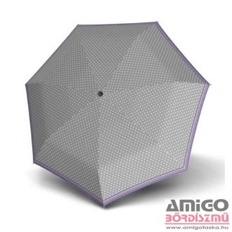 Derby világosszürke / csillagos automata esernyő 744165ps
