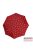 Doppler piros / fehér mintás automata esernyő 7441465su02