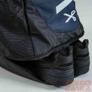 Dorko sötétkék / fekete / fehér feliratos textil hátizsák 25fue0032-0400