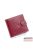 Emporio valentini vöröses patentos férfi bőr pénztárca 563-1052