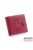 Emporio valentini vöröses barna patentos férfi bőr pénztárca 563-298