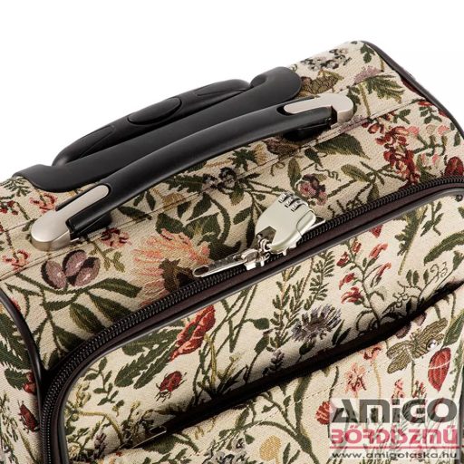 Emporio valentini virágos kicsi textil bőrönd 8169