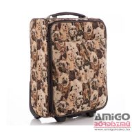 Emporio valentini kutyás kicsi textil bőrönd 8169