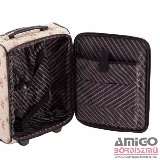Emporio valentini kutyás kicsi textil bőrönd 8169