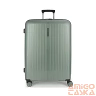   Gabol zöld polypropylén négy kerekű közepes bőrönd 123946004 brooklyn