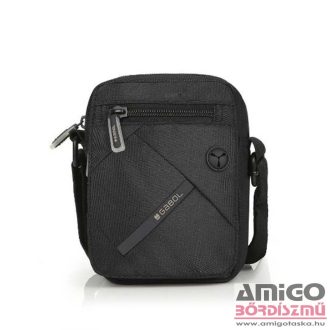 Gabol fekete textil válltáska twist eco 543801001