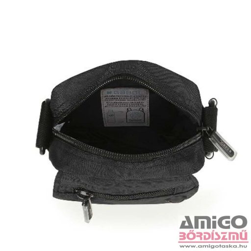 Gabol fekete textil válltáska twist eco 543801001