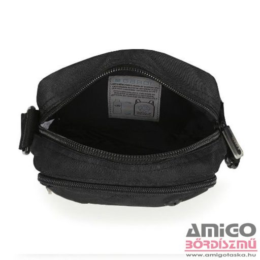 Gabol fekete textil válltáska twist eco 543812001